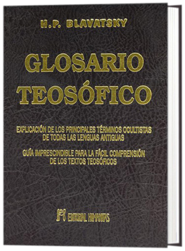 Comprar libro impreso: Glosario Teosófico Glosario Teosófico