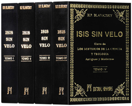 Libros Isis Sin Velo 4 Vols